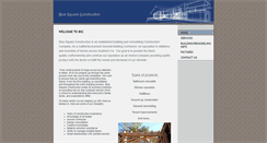 Desktop Screenshot of bluesquareconstruction.com